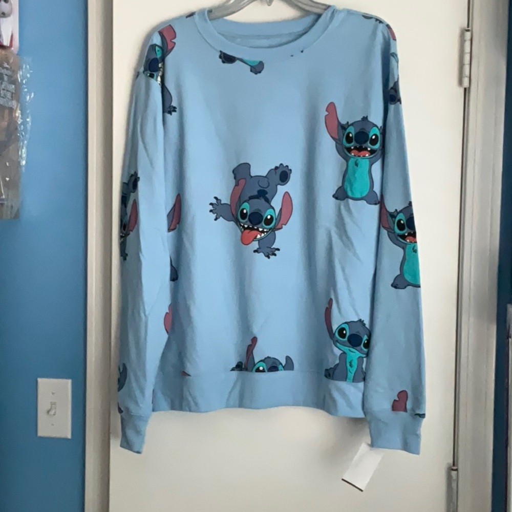 Disney Stitch Sweatshirt New